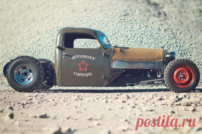 Авто самоделка RAT ROD Military Truck: фото и описание самоделки