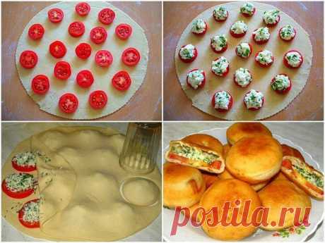 пирожки с помидорами