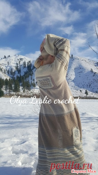 Пальто бохо - Вязание - Страна Мам