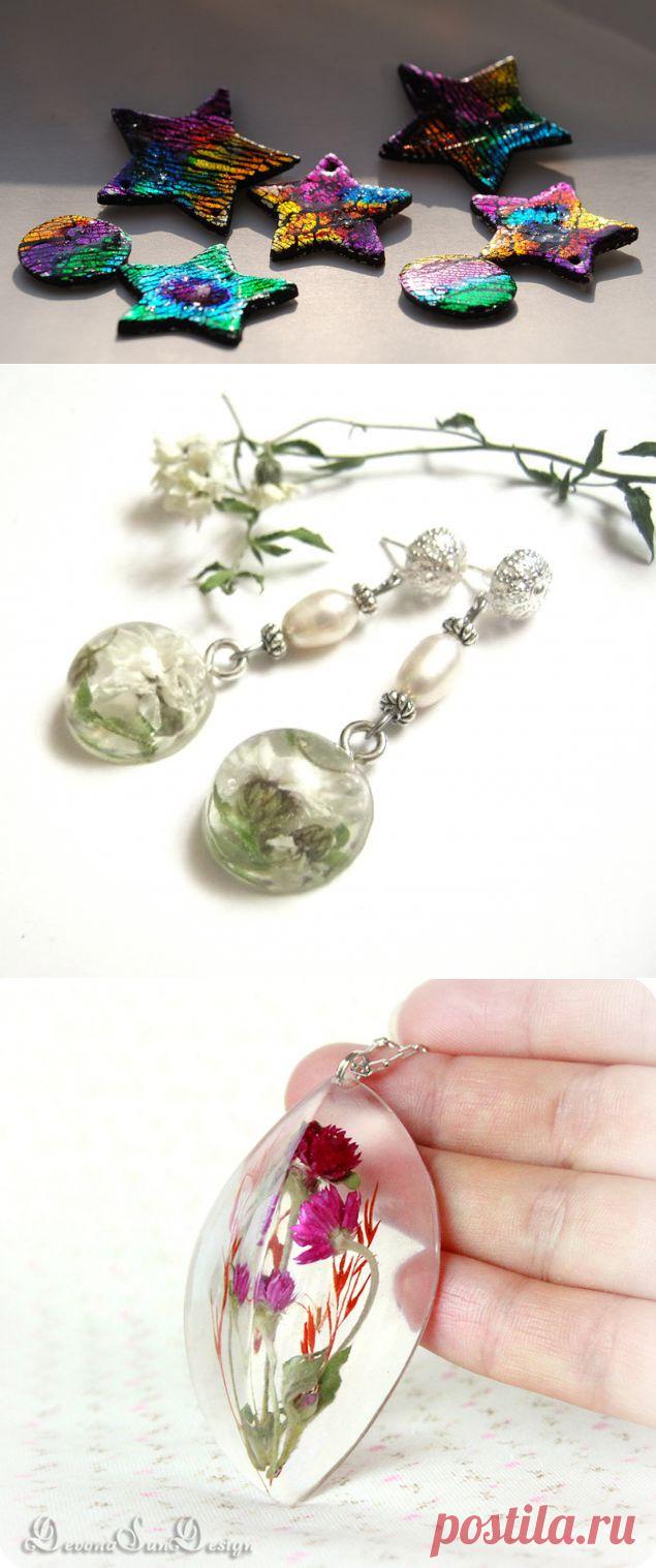 Эпоксидная смола в арсенале рукодельницы..