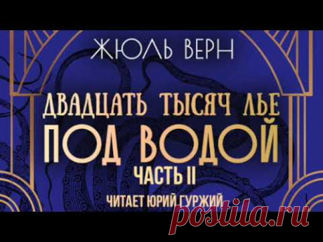 ЧАСТЬ 2. ЖЮЛЬ ВЕРН - ДВАДЦАТЬ ТЫСЯЧ ЛЬЕ ПОД ВОДОЙ (читает ЮРИЙ ГУРЖИЙ)