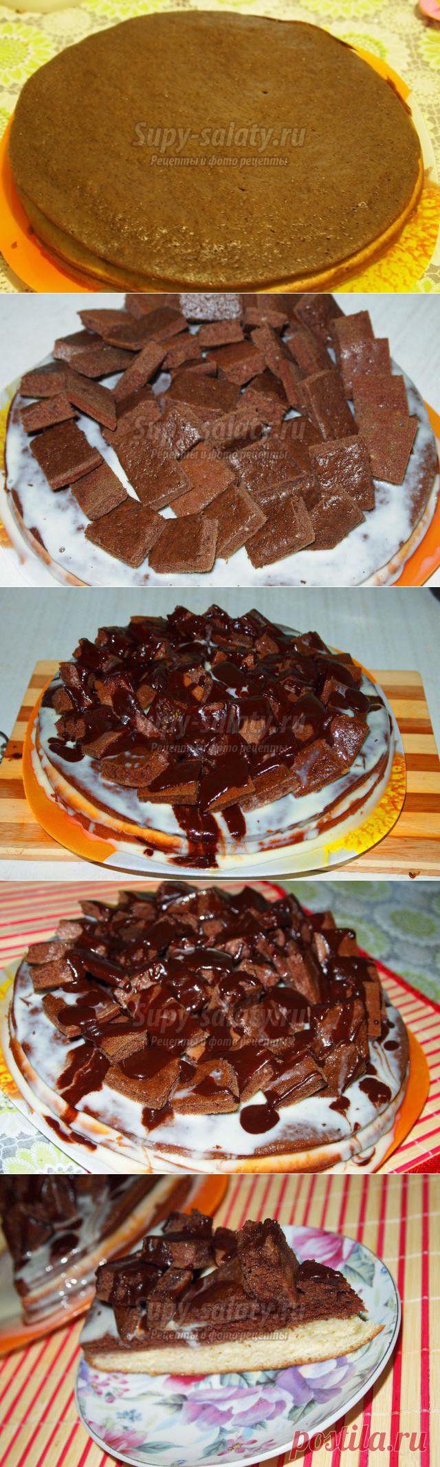 Торт «Чубчик кучерявый». Рецепт с фото