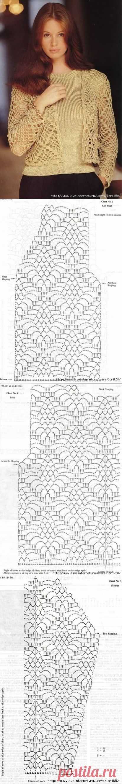 Короткий жакет- болеро.