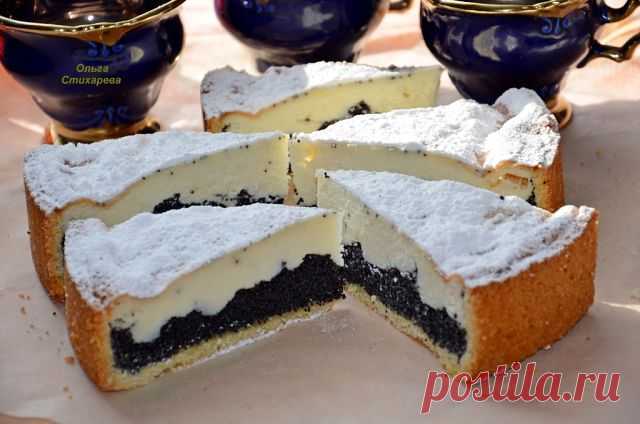 ПИРОГ С ТВОРОГОМ И МАКОМ