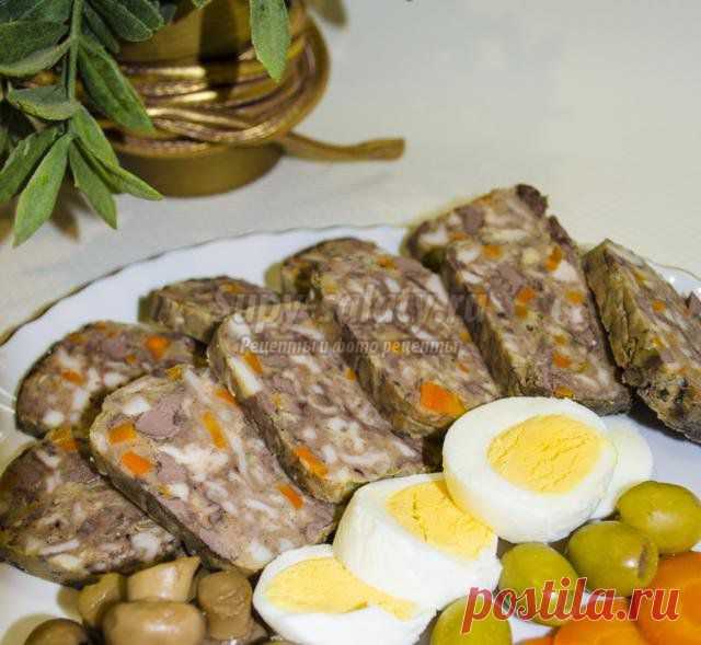 Зельц из печени