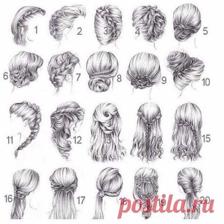 Причёска на каждый день. / Логика моды