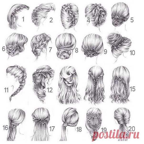 Причёска на каждый день. / Логика моды