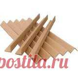 Уголки из прессованного картона защитные, коробки картонные упаковка - Продажа во Владивостоке