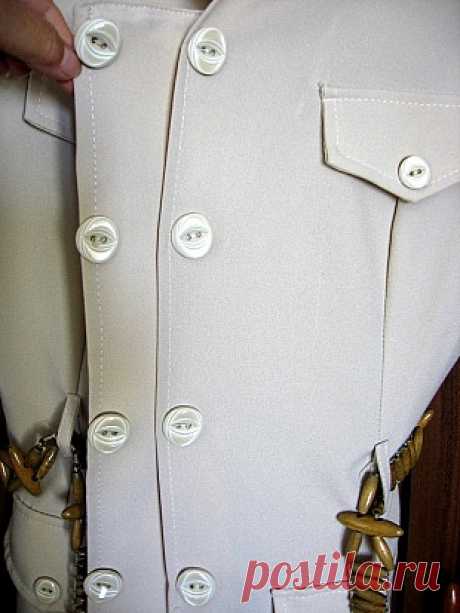 Как увеличить пальто которое стало мало?