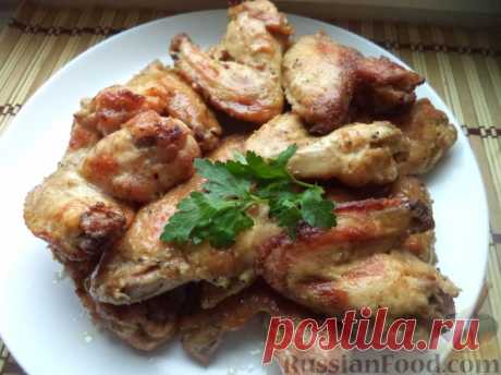 Рецепт: Крылышки к пиву на RussianFood.com