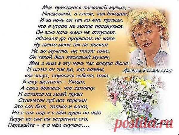 МНЕ ПРИСНИЛСЯ ЛАСКОВЫЙ МУЖИК...