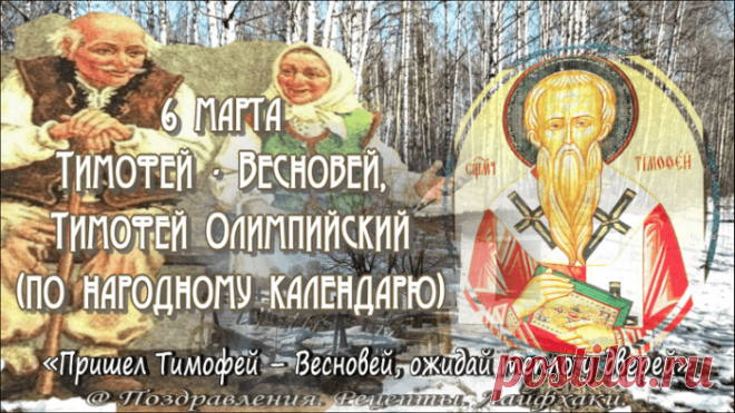 Тимофей Весновей!
