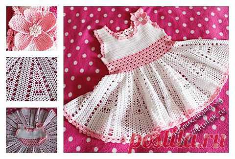 Детское платье - вязание крючком на kru4ok.ru