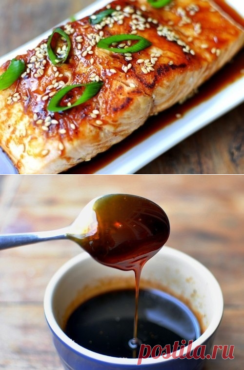 Как приготовить лосось в глазури из соевого соуса. - рецепт, ингридиенты и фотографии