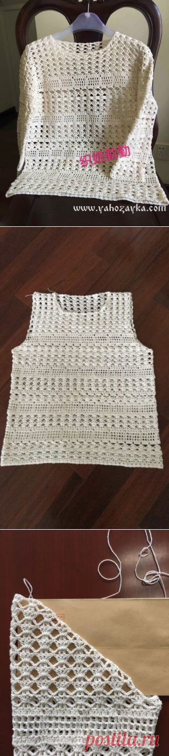 Белая кофточка крючком схемы. Ажурные кофточки крючком из японских журналов | Я Хозяйка