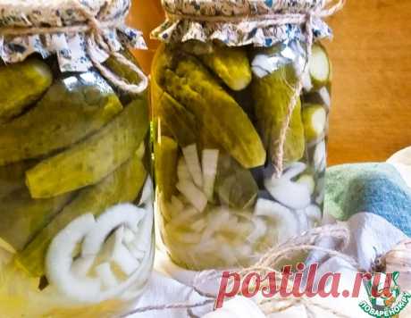 Вкусные маринованные огурчики с луком – кулинарный рецепт