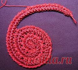 Спираль из шнура 
