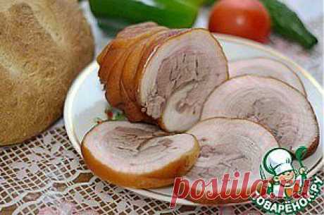 Рулет из свиной рульки в мультиварке - кулинарный рецепт