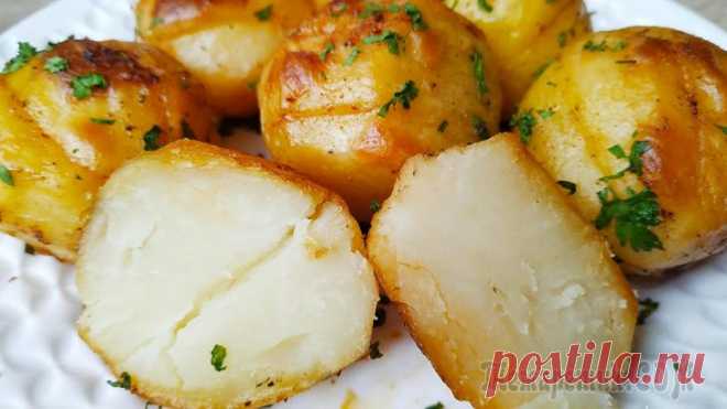 Изумительно вкусный картофель в духовке