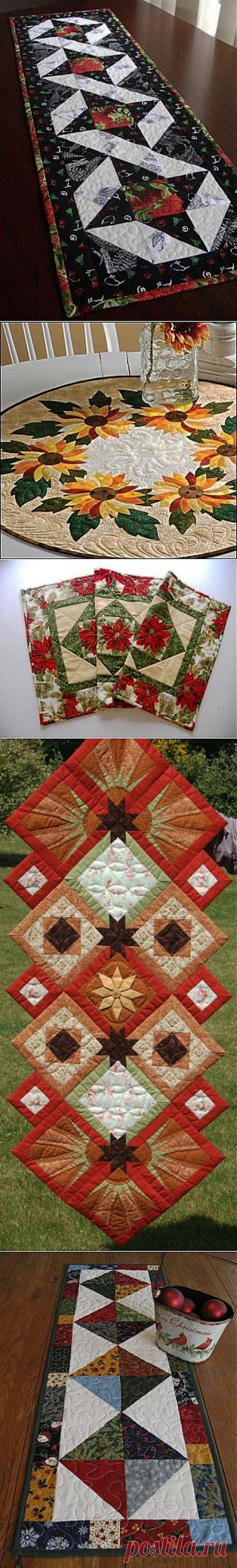 Лоскутные салфетки. Подборка-.