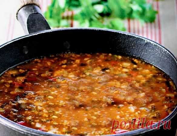 Как приготовить Постный суп харчо рецепт с фото