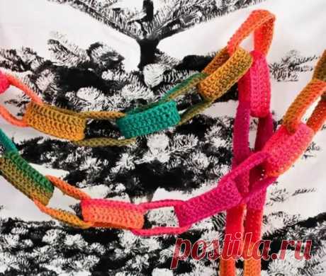 Как сделать новогоднюю гирлянду своими руками — 5 мастер-классов - Декоративное королевство - медиаплатформа МирТесен