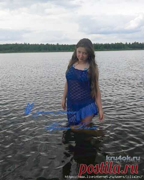 Ассиметричный сарафан крючком Работа Натали Вояж: Дневник группы «ВЯЖЕМ ПО ОПИСАНИЮ»: Группы - женская социальная сеть myJulia.ru