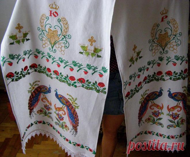 Схема узорів рушників