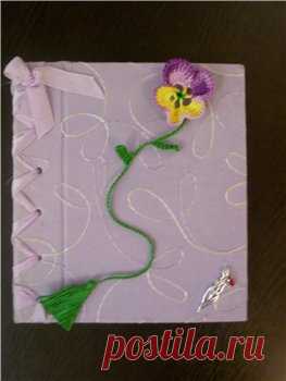 Вязание крючком цветка Анютины глазки | Дом рукоделия