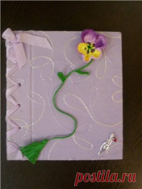 Вязание крючком цветка Анютины глазки | Дом рукоделия