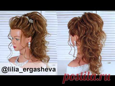 Прическа на Выпускной /Прическа Объемный Хвост 📍 Beautiful Hairstyles with Long Ponytail Trick