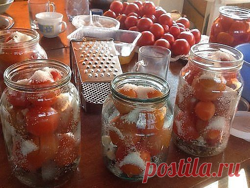 Вкусные помидоры на зиму