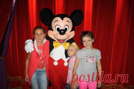 Встреча с самим Микки-Маусом!