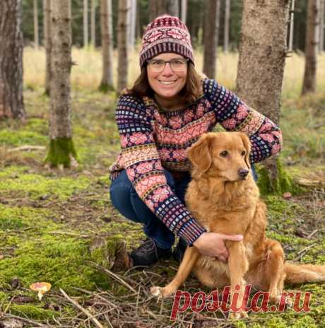 Photo by Astrid Tueting on November 27, 2021. May be an image of one or more people, dog, nature and tree.
