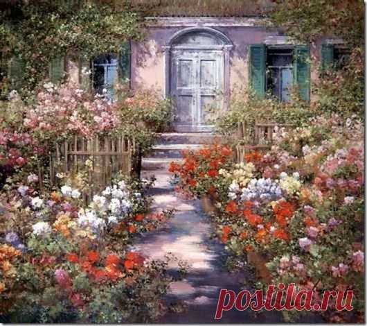 Работы Lucia Sarto. Люсия Сарто, современная итальянская художница, родилась в 1950 году, в провинции Удине. Когда ей едва исполнилось одиннадцать, она была удостоена первой премии на региональном конкурсе в местной школе живописи города Триест.