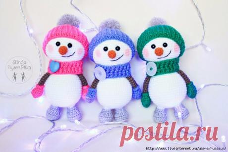 Снеговичок. Игрушки.