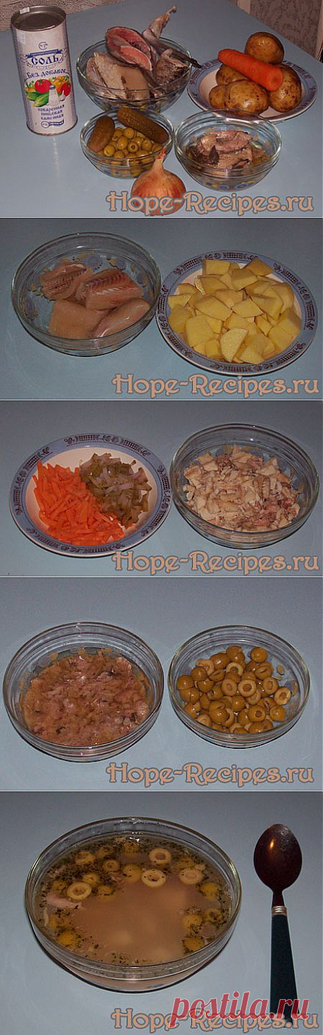 Рыбная солянка © Кулинарный блог #Рецепты Надежды