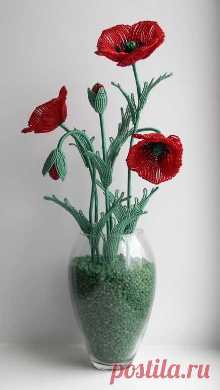 (102) Пин от пользователя Virna на доске Beaded flowers