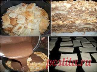 ✔ Самые вкусные рецепты - Recepti-ru: ОРИГИНАЛЬНЫЙ ТОРТ НАПОЛЕОН (за пол часа)