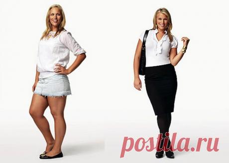 (+1) - Как одеваться, чтобы выглядеть стройнее | ДОМОХОЗЯЙКИ+