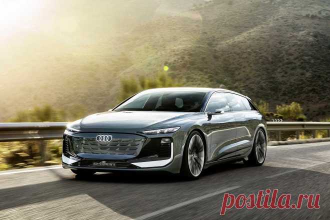 Audi A6 Avant e-tron Concept 2023 – крутой электрический универсал от Ауди