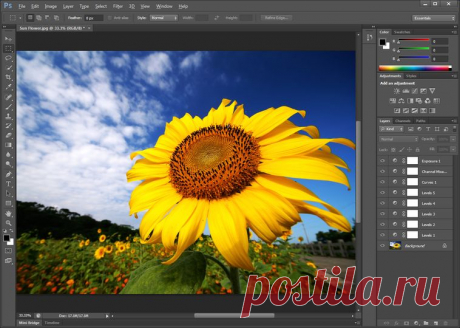 Adobe Photoshop готов к загрузке
