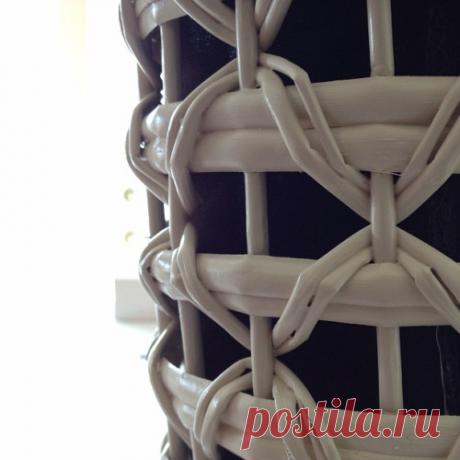 #basket #rattan #white #container #pattern by...