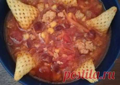 Мексиканский суп с фаршем Автор рецепта Наталья Тагинцева - Cookpad