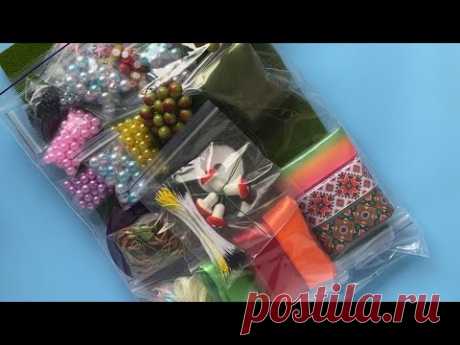Розпаковка матеріалів🥰для бантиків та квітів🌺Магазин Мельница рукодельница 👍🏻👍🏻👍🏻