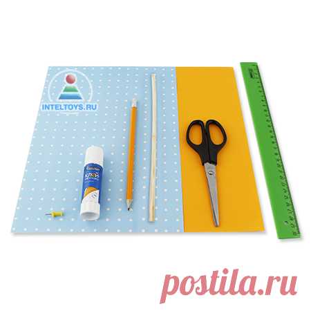 Вертушка из бумаги своими руками (мастер-класс)