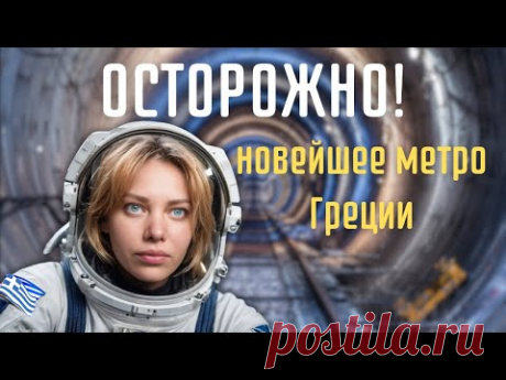 Остановка ЛУНА! Метро в Салониках- новое развлечение для местных и гостей страны.