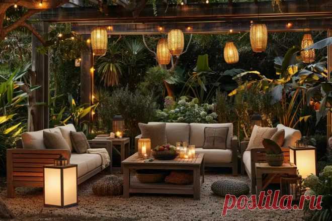 Главные тенденции патио 2024 года для стильной жизни на открытом воздухе