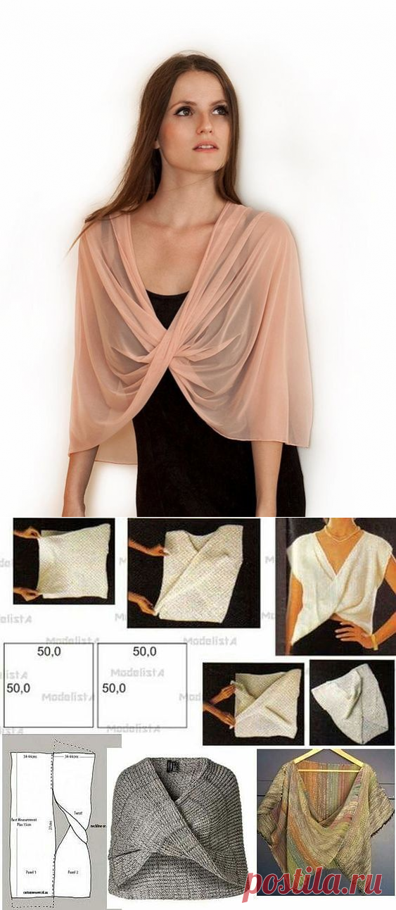 Такую простую, но эффектную вещицу можно создать своими руками в дополнение к летним нарядам | Краше Всех