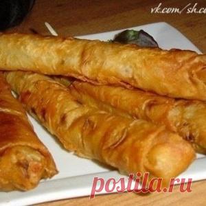 ГОРЯЧАЯ ЗАКУСКА ИЗ ЛАВАША